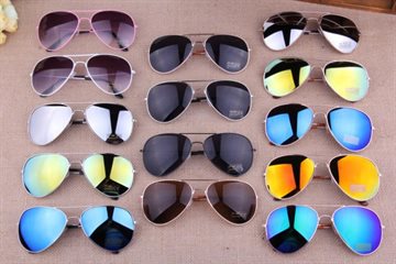 15 Colors 2016 Sale Designer Blue Mirrored Sunglasses Men Silver Mirror Vintage Sunglasses Women Glasses Hot Free Shipping