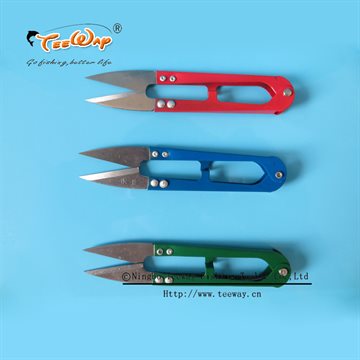 fishing tackle boxes 3pcs/lot fishing lure use Pliers small Curved Nose Fishing Tackle Cut Line Fish