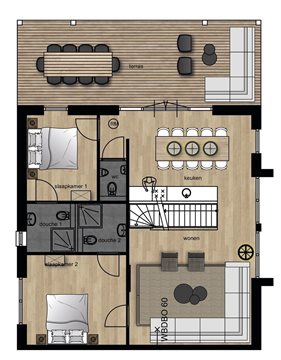Veluwe Villa met Privé Binnenzwembad & Sauna - 8 personen