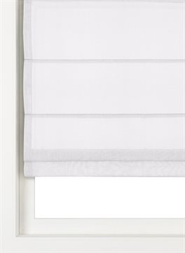 HEMA Vouwgordijn Voile Java Wit (wit)