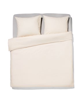 HEMA Dekbedovertrek Zacht Katoen 240x200/220 Grijs-beige (beige)