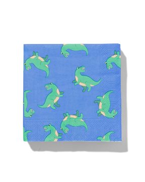 HEMA Servetten Dino 24x24 Cm 20 Stuks