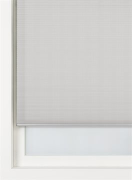 HEMA Plisse Dubbel Lichtdoorlatend Witte Achterzijde Grijs (grijs)
